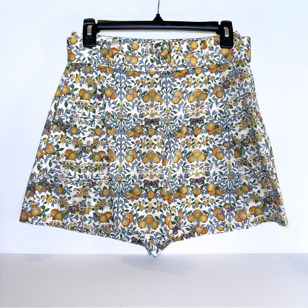 Antonio Melani | Citrus Garden High-Waisted Shorts | Size 2